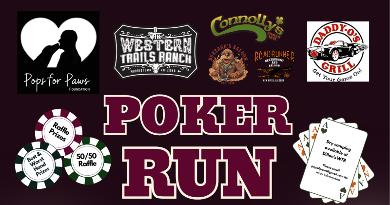 4th Annual Pops for Paws Poker run