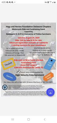 Delaware C.O.P.S Ride