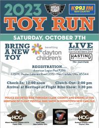 2023 Heritage of Flight / K99.1FM Toy Run