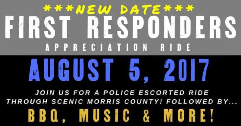 First Responders Appreciation Ride Take 2