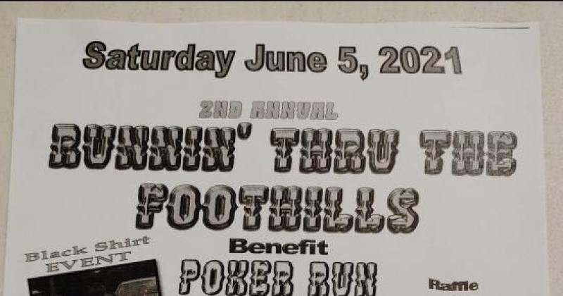 Running Through the Foothills