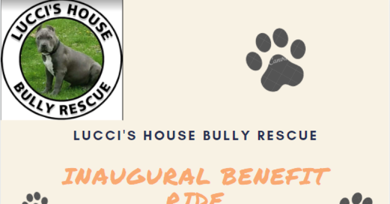 Lucci's House Bully Rescue Inaugural Benefit Ride