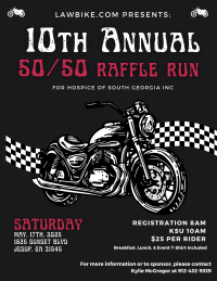 10th Raffle Run for Hospice of South Georgia Inc