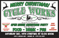 Cycle Works 22nd Annual Christmas Open House