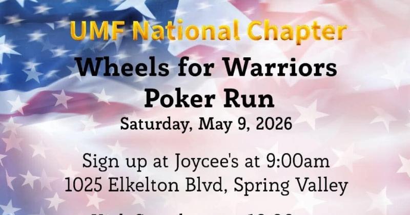 Wheels for Warriors Poker Run