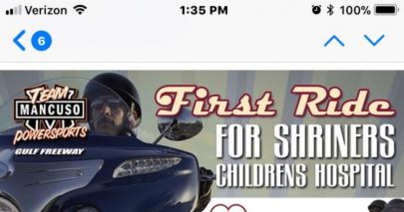 First Rise for Shriners Children's Hospital