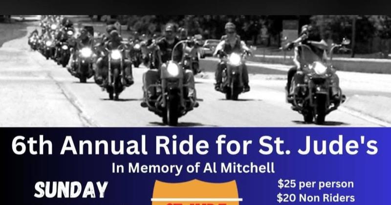 6th Annual Ride for St Jude's