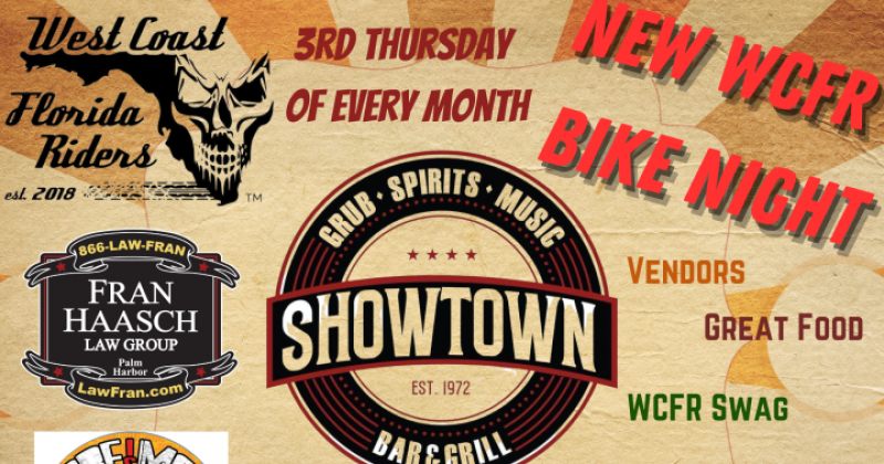 WCFR Showtown Bike Night