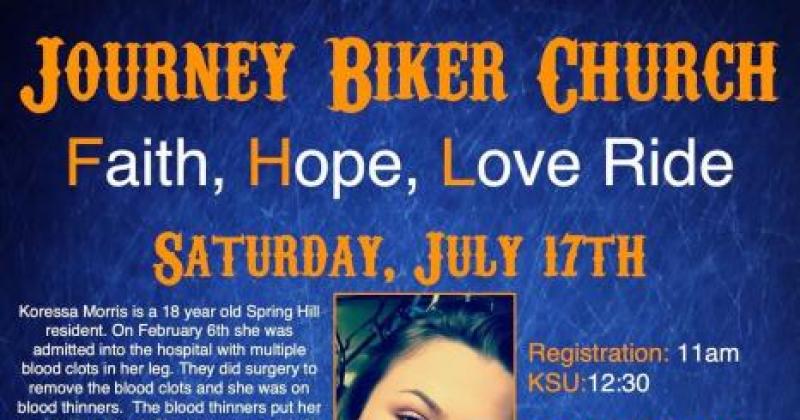 Journey Biker Church Faith Hope Love Benefit 