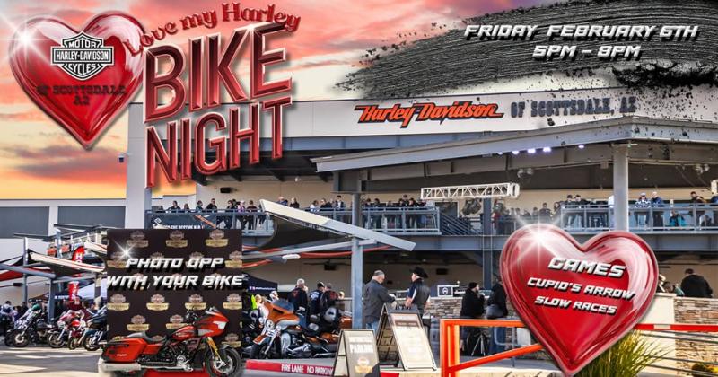 February First Friday Bike Night at H-D of Scottsdale