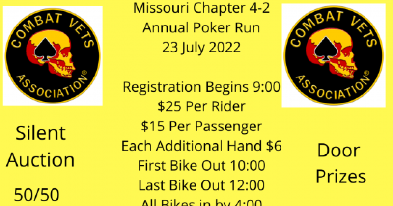 CVMA 4-2 Annual Poker Run