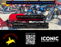 Bullpen Cycles Daytona Bikeweek Open House and Bike Auction