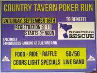 3rd Annual Project Precious Poker Run