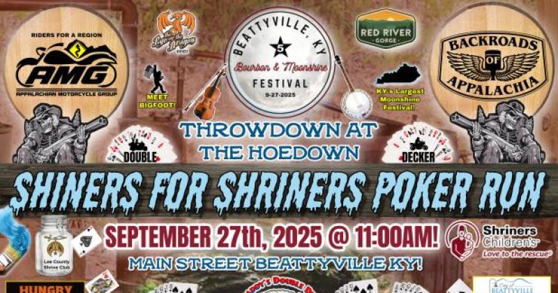AMG  "Shiners for Shiners Poker Run" On Moonshine Trail!