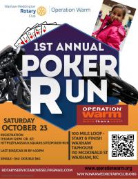 Waxhaw Weddington Rotary Poker Run