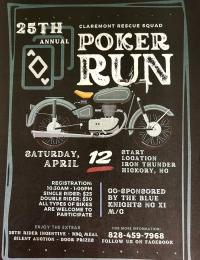 Claremont Rescue 25th Annual Poker Run