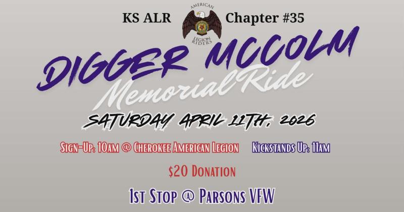 Digger McColm Memorial Ride