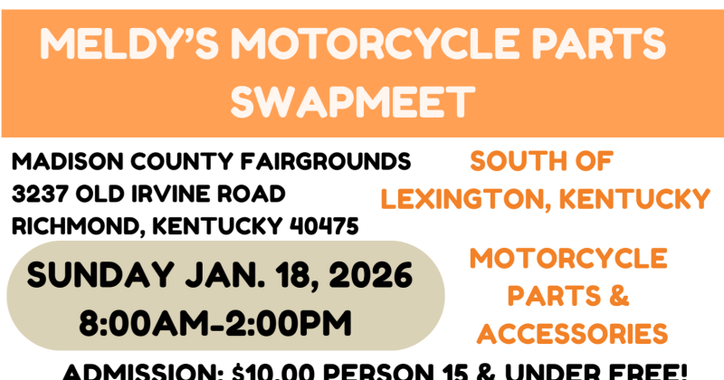 Meldy's Motorcycle Parts Swapmeet 
