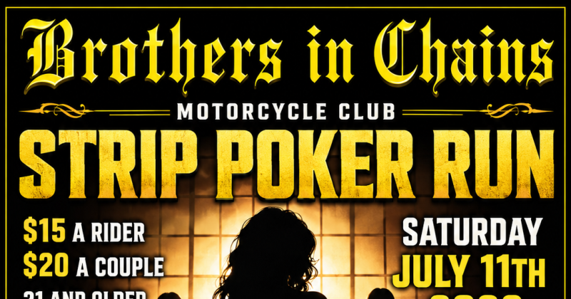 Annual Strip Poker Run Hosted by Brothers in Chains MC