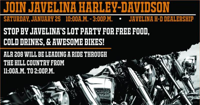 Javelina H-D Cablin Fever Lot Party and ALR 208 Hill Country Ride