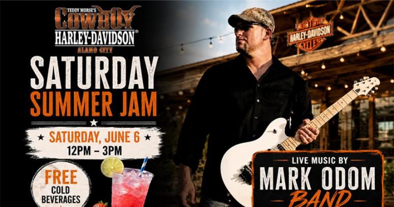  Saturday Summer Jam  at Teddy Morse's Cowboy Harley
