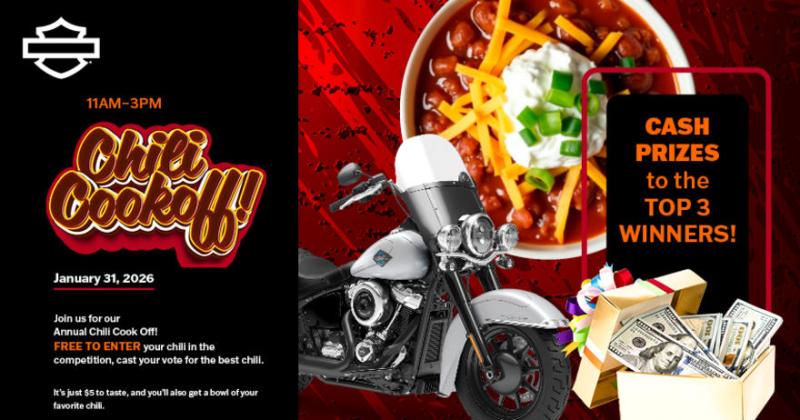 Annual Chili Cook Off at Southern Devil Harley-Davidson
