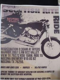 Scottish Rite Ride 