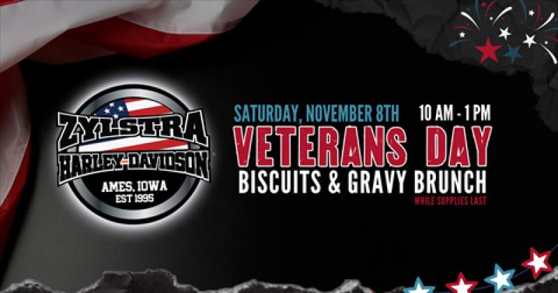 Veterans Day Biscuits and Gravy Brunch