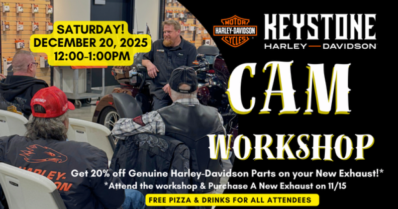 Harley-Davidson&reg; Cam Workshop