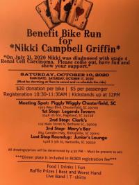 Benefit Bike Run For Nikki Griffin 