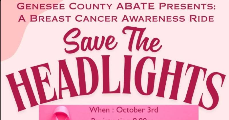 Genesee County ABATE - Save the Headlights Ride