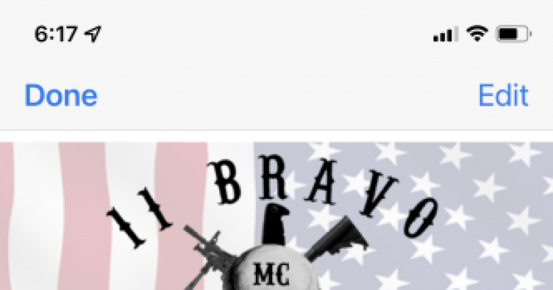 11 Bravo Veterans Poker run