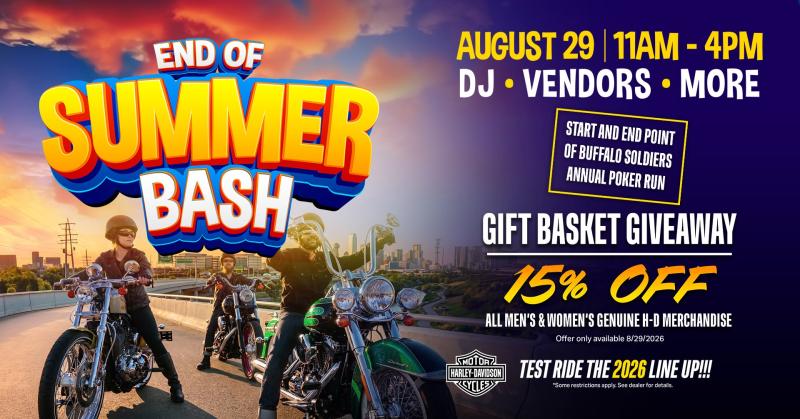Black Gold Harley-Davidson End of Summer Bash