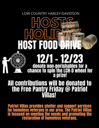 Patriot Villas Food Drive 