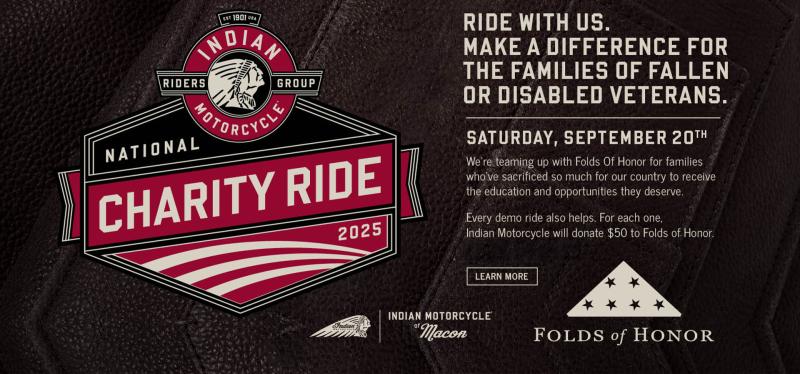 National Charity Ride and Demo Day | Support Folds of Honor