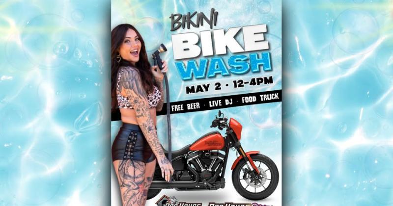 Bikini Bike Wash at Dog House Harley-Davidson