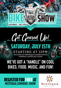 2023 Mistequa Casino Hotel Bike Show