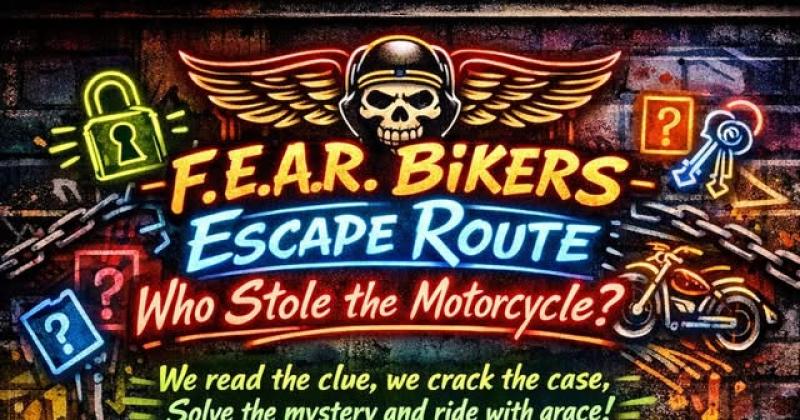 F.E.A.R. Bikers Escape Route “Who Stole the Motorcycle?”