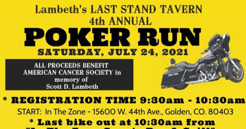 4th Annual Last Stand Tavern Poker Run