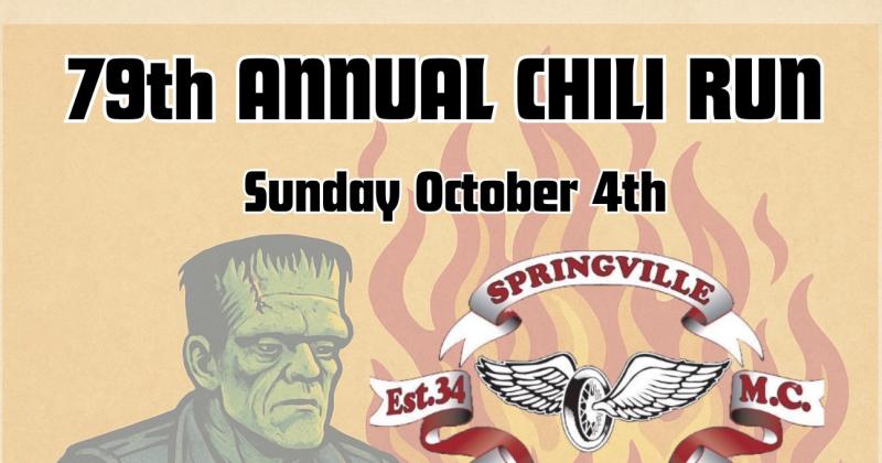 Springville Travelers 79th Annual Chili Run