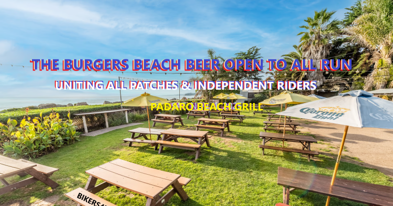 Bikers Monthly Unity Ride Patches & Independents Open To All 