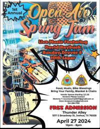 1st Annual Open Air Spring Jam