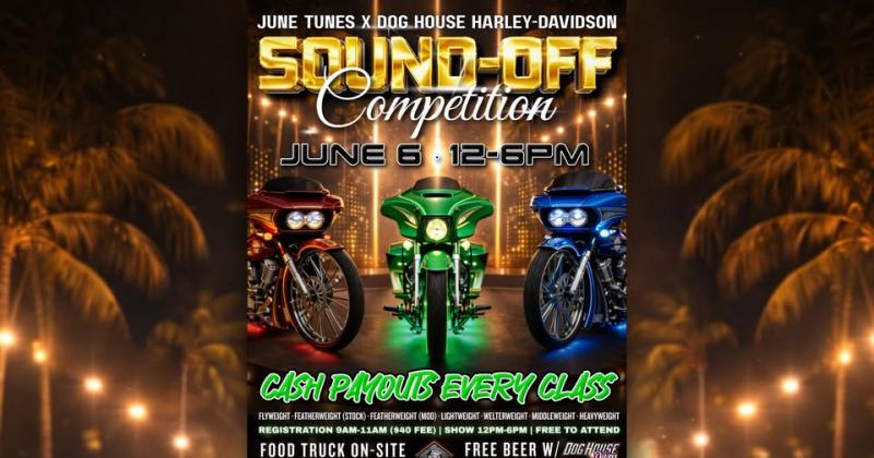 Sound-Off Competition | June Tunes x Dog House H-D