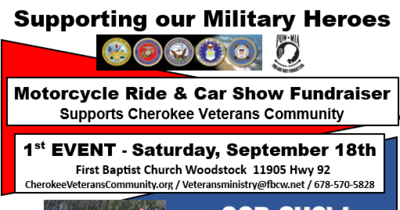 Support our Military Heroes - Car Show & Motorcycle Ride - Fundraiser