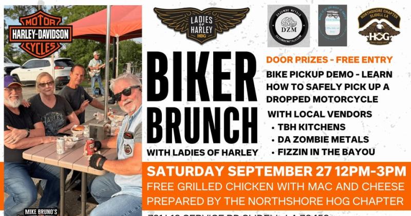 Biker Brunch with Ladies of Harley