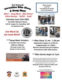 3rd Annual Versailles Bike Show & Swap Meet