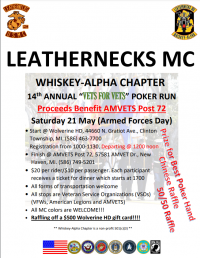 2022 Whiskey-Alpha Vets 4 Vets Poker Run