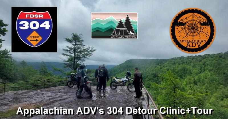 Appalachian ADV's 304 Detour Clinic+Tour