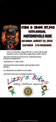 FIRE AND IRON St. 342 Charity Ride