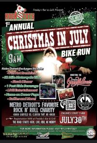 Rock4Tots Christmas in July Motorcycle Run